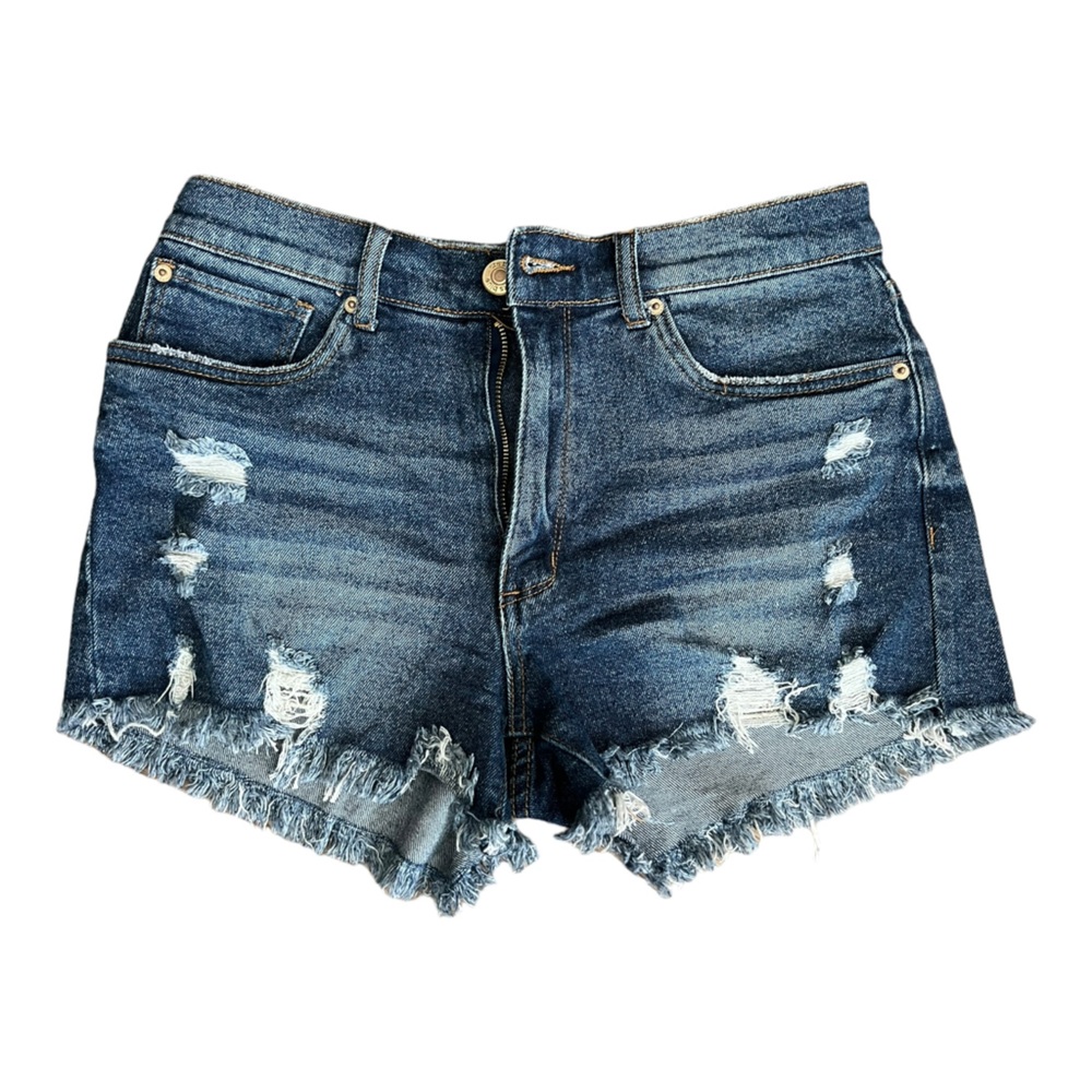 sts blue shorts size 27